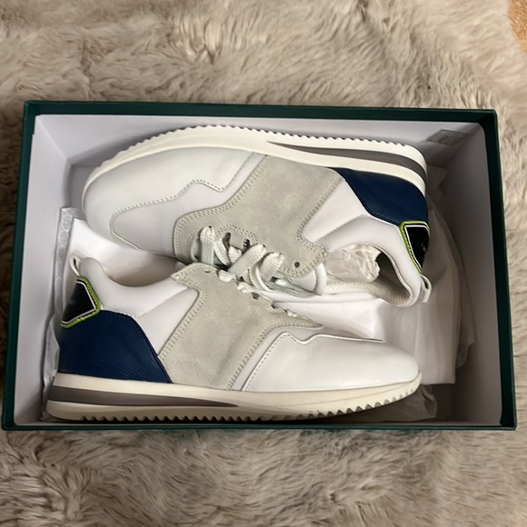 New $495 Buscemi kids shoes size 29 white trio - Picture 4 of 12